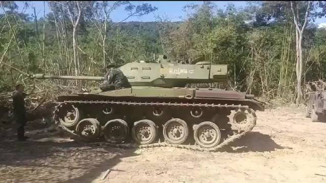 泰国的M41A3沃克斗牛犬坦克仍然威力十足，是真没想到还有原装货在亚洲