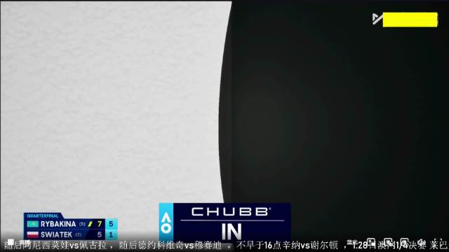 这落点接近的，难怪斯瓦泰克会质疑 只能说今天莱巴金娜运气很不错哦