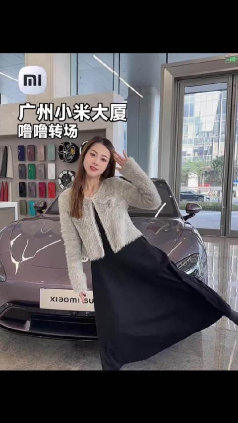 小米汽车蓝蓝版噜噜转场