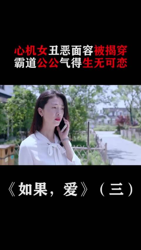 如果爱：真相揭露，心机女卷钱逃跑，真是大快人心 . 张柏芝 吴建豪 刘芮麟