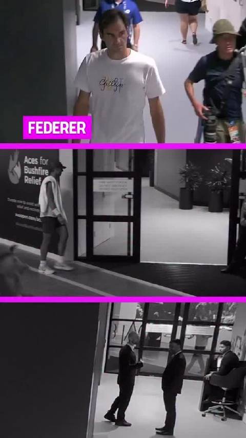 澳网球员区严格安检，斯瓦泰克、费德勒、纳达尔均需凭证出入