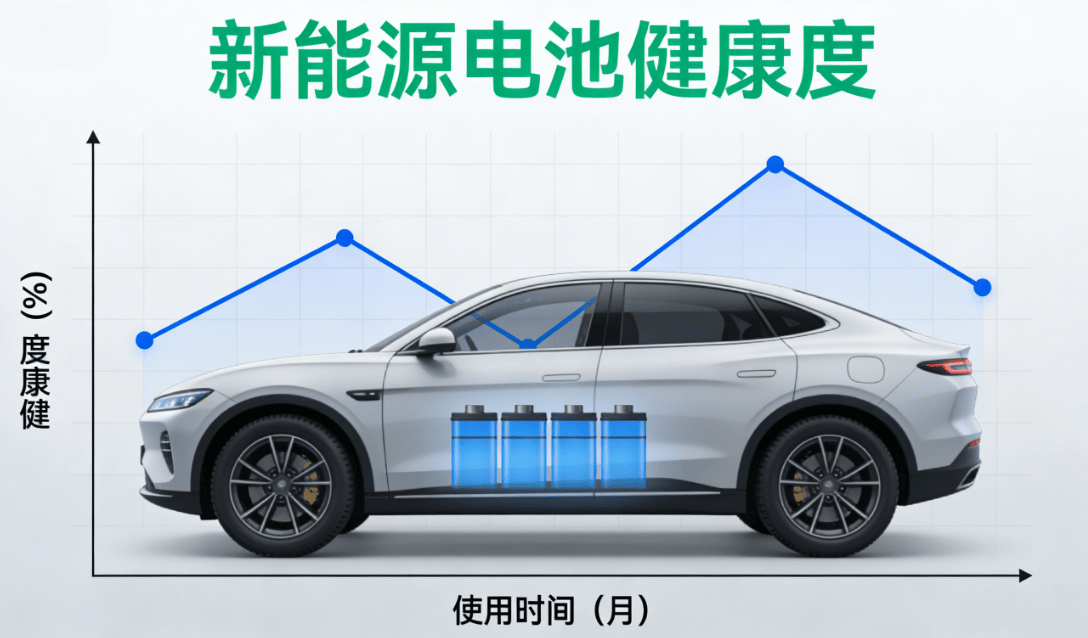 二手新能源车不敢买?学会查电池健康度,再也不怕买到衰减车!