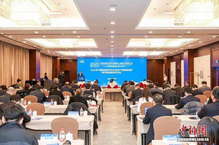 2025年中国新能源汽车行业用户满意度指数同比提升