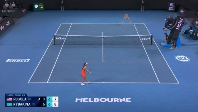 莱巴金娜击败佩古拉重返澳网决赛