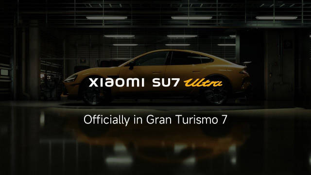 Xiaomi SU7 Ultra加入GT赛车7，1月29日上线