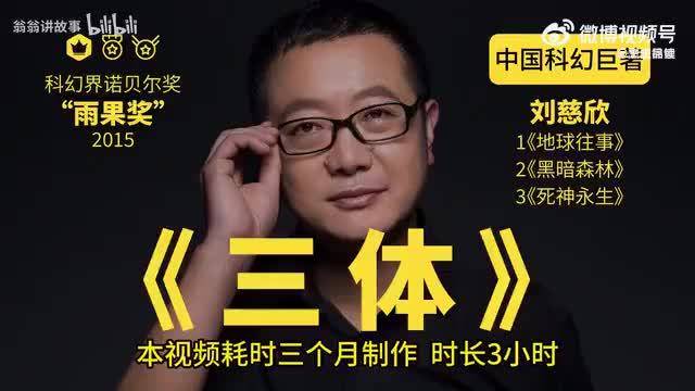 一口气看完《三体》全集三部，时长三小时，感谢博主整理，值得好好看看！ .