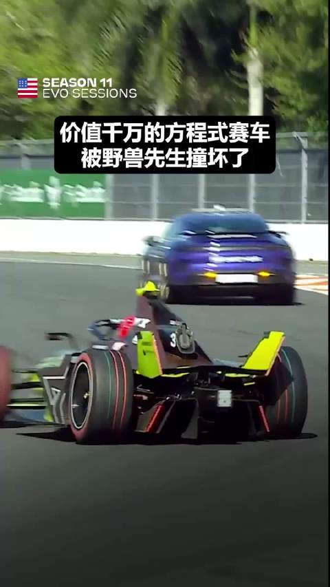 野兽先生再驾FE赛车，GEN3 Evo赛道意外报废