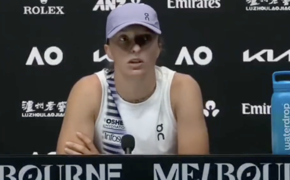 斯瓦泰克:开局专注力先掉了,还有不少地方要改进