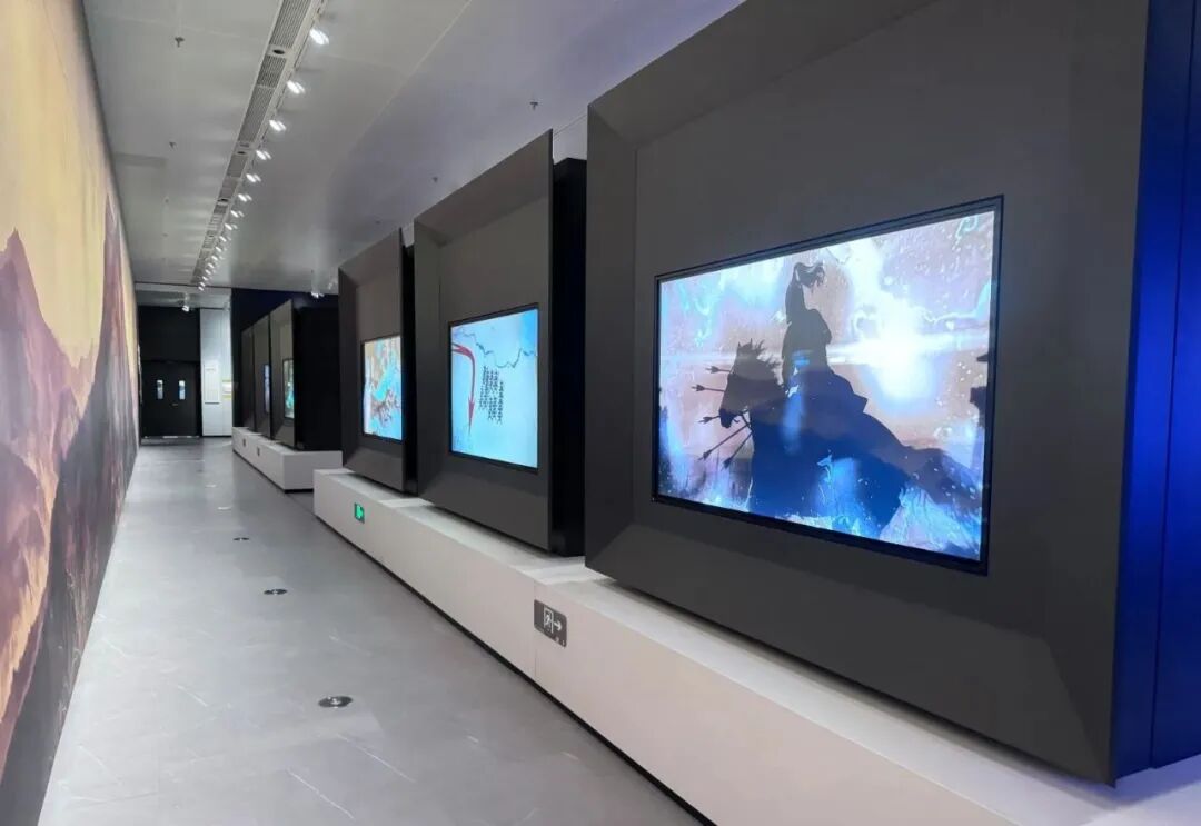 六骏各自相对应的战役动画演示短片  图片来源：文物陕西