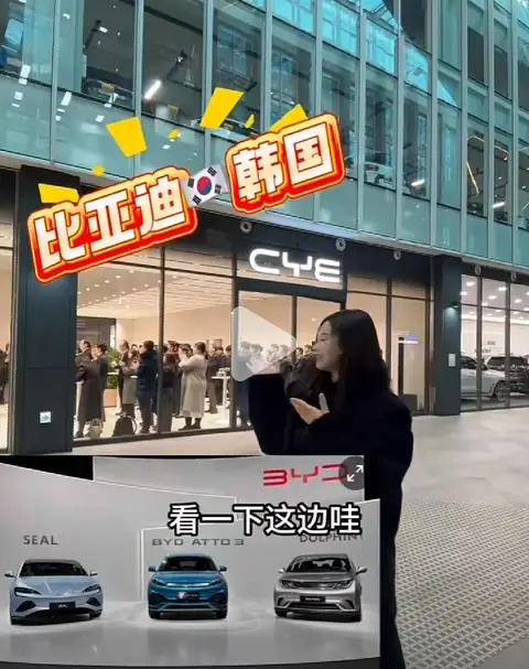 韩国人买比亚迪占98%那个“只认本土车”的韩国，怎么突然变心了