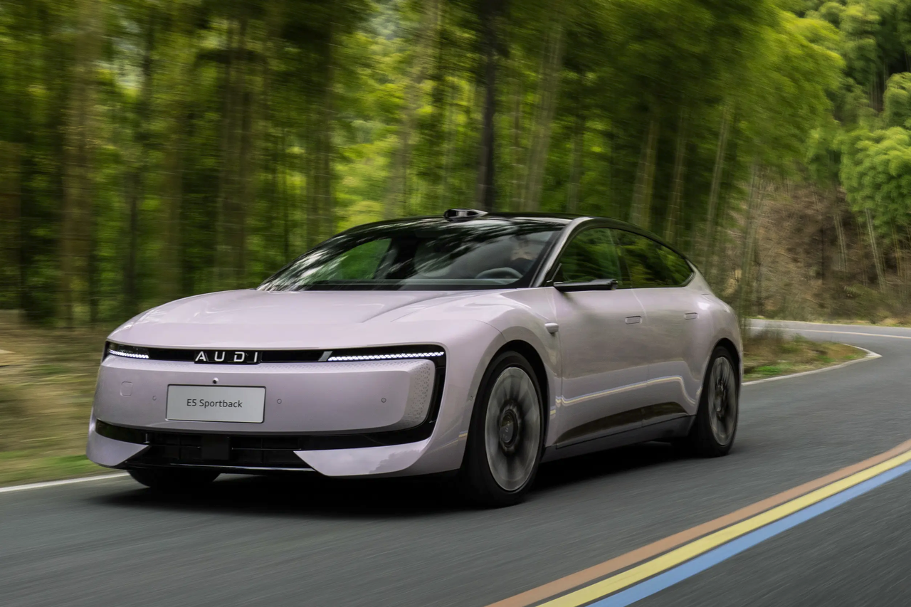 奥迪E5 Sportback进入22万级价格区间