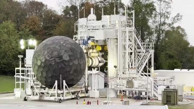 通用电气测试民航机的 混合动力 发动机