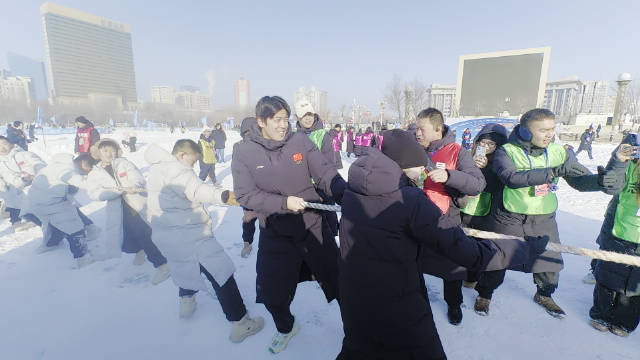 1月30日上午，2026年“奔跑吧·少年”全国青少年冬季 奥运冠军汪顺