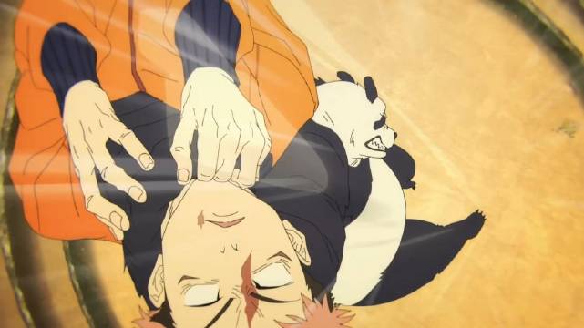 虎杖悠仁VS熊猫！擂台对决 不，是演技对决……也能这么燃