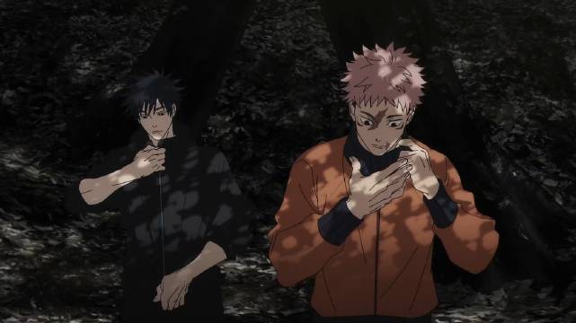 伏黑惠和虎杖换好衣服！太帅了！ 走路聊天这一段！做的好舒服！