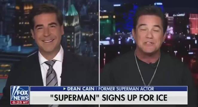 90年代超人扮演者迪恩·凯恩支持特朗普并任ICE特工