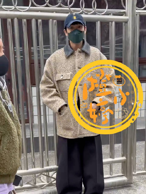 春晚彩排路透 偶遇可可爱爱上班的晨哥