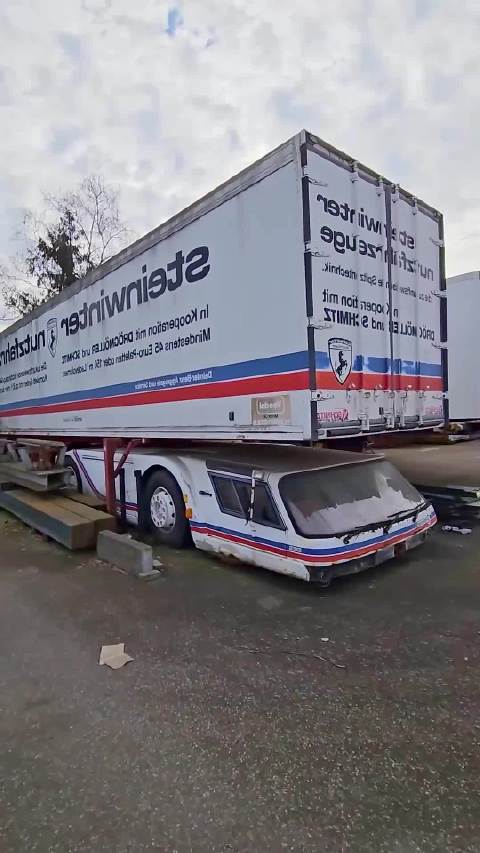 贴地行驶的卡车，一个失败却大胆的设计