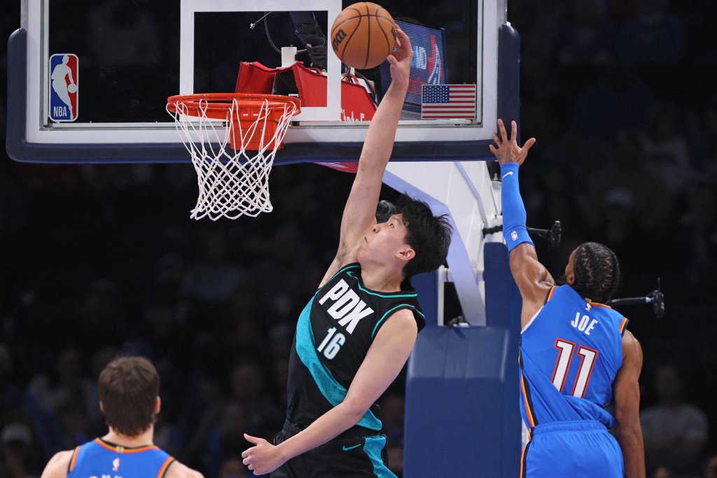 NBA总得分超越周琦！开拓者和联盟都在等待最好的杨瀚森