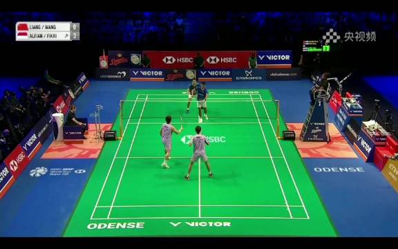 2025丹公，半决赛，梁伟铿/王昶vs阿尔菲安/菲克里 总决赛就复仇了