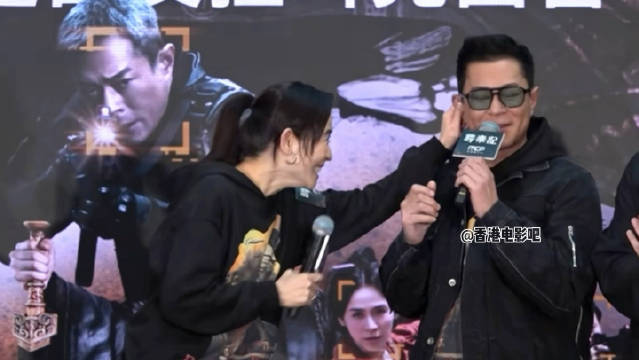 古天乐回应被宣萱扭耳朵