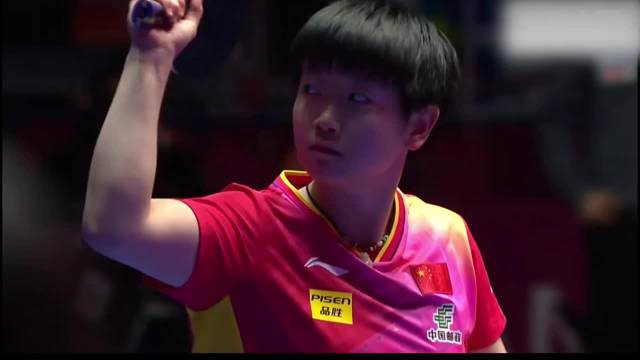 孙颖莎两胜助中国女乒3比2险胜日本夺世乒赛冠军