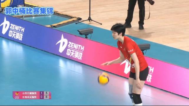 2025-26中国女排超级联赛第13轮江苏1：3山东　郭中楠10分集锦