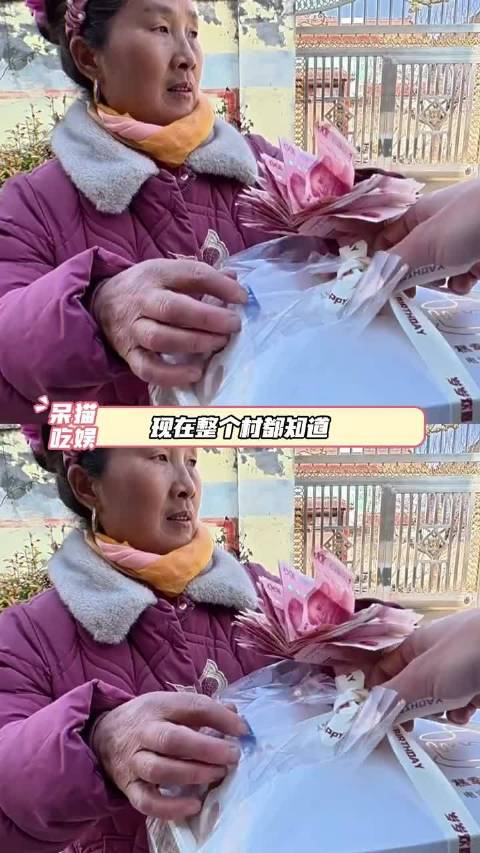 现在整个村都知道你闺女有多孝顺了