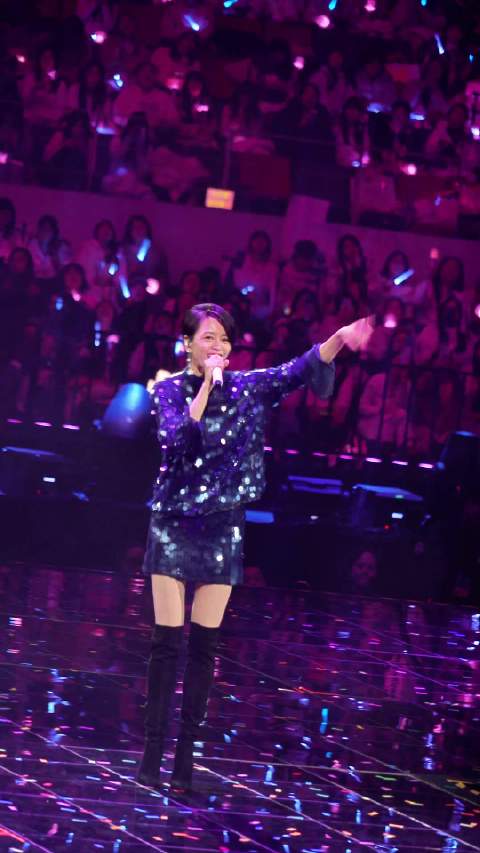 梁咏琪是陈立农成都演唱会嘉宾，独唱《中意你》！