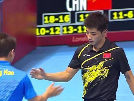 霸王拧助他登顶伦敦，成就满贯伟业！ 2012伦敦奥运会乒乓球男单决赛