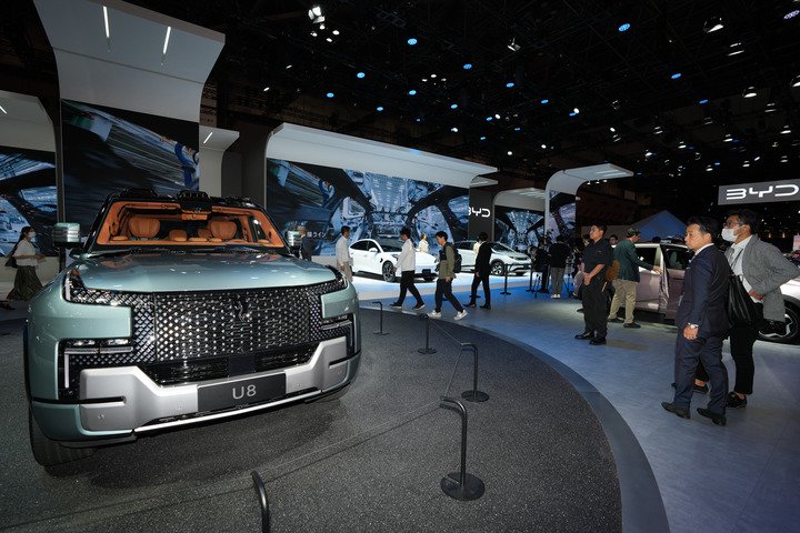 中国新能源车企销量再创新高巩固全球领先地位