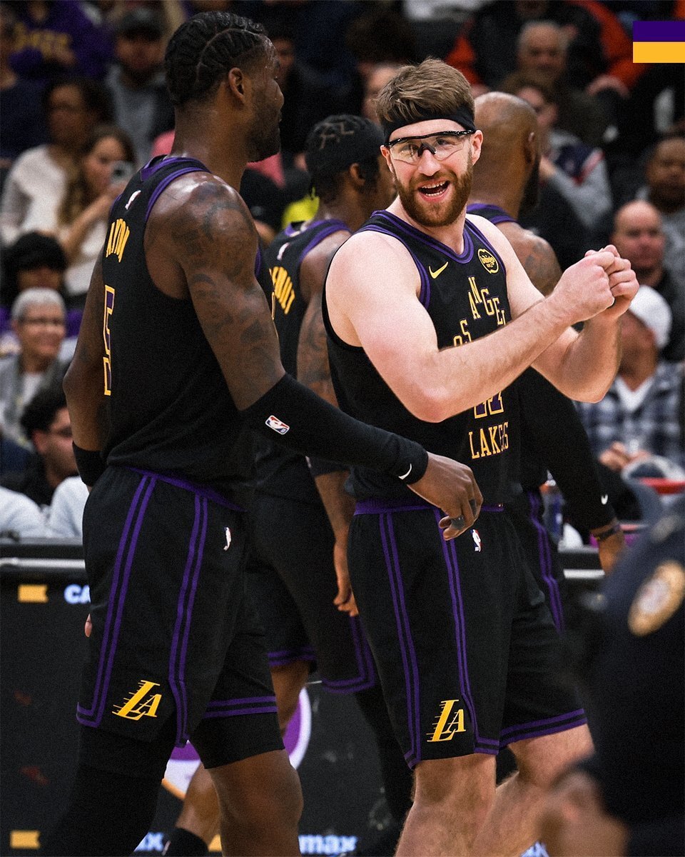 湖人官方：东契奇37+11+13领衔，艾顿28+13，詹姆斯20+6