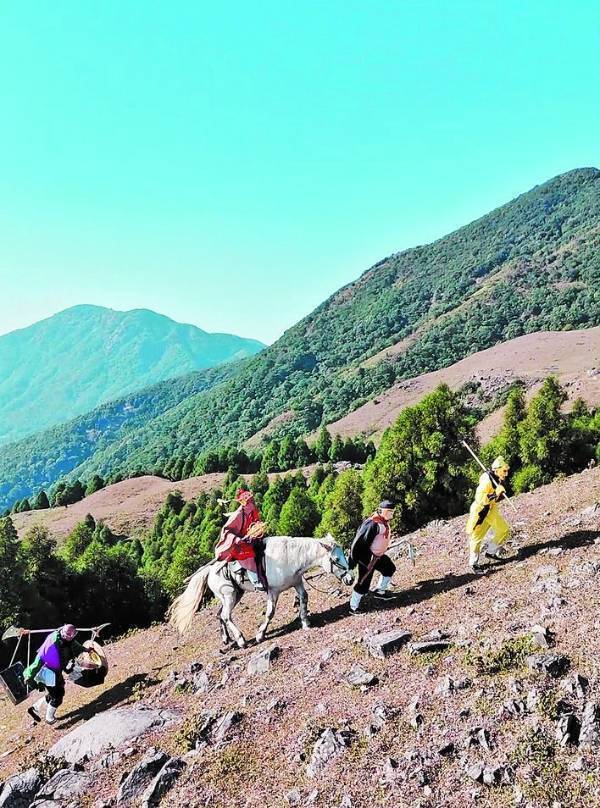 一群广西村民拍出草根“西游记” 网友:代入感太强了