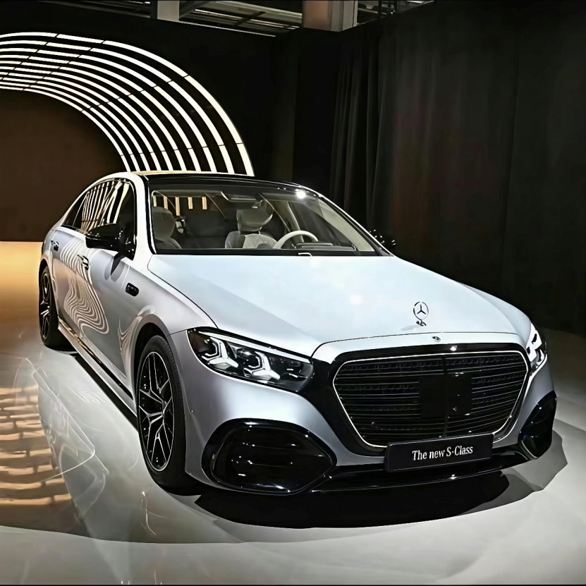 新款奔驰S级即将正式发布，实车曝光，史上最强中期改款！
