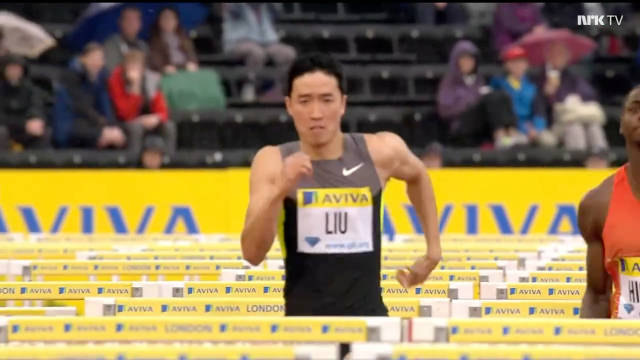 刘翔伦敦钻石联赛谢幕战，110米栏传奇永存