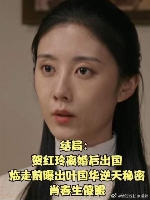贺红玲离婚后出国，临走前曝出叶国华逆天秘密，肖春生傻眼