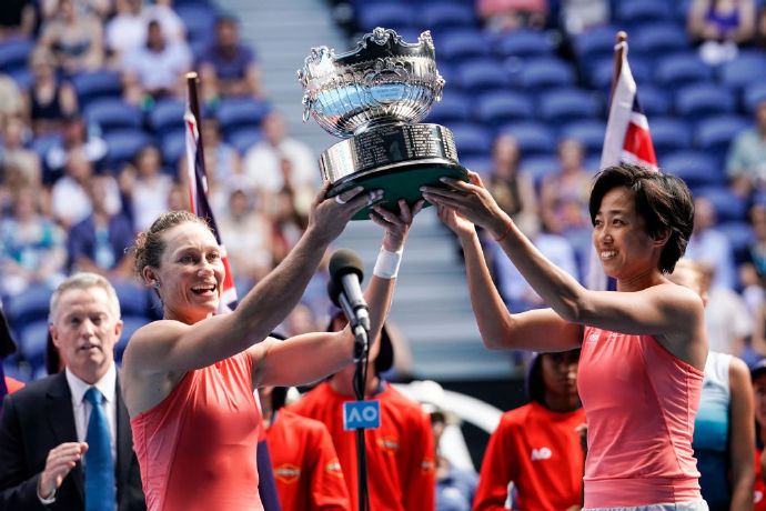 37岁的张帅在2026年澳网女双夺冠后，她的大满贯冠军总成绩如何？