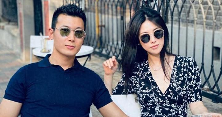 朱珠和老公喝下午茶！穿搭时髦自带高级感，这气场一般人超越不了