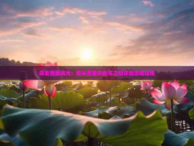 探索西部风光:包头至重庆自驾之旅详细攻略指南