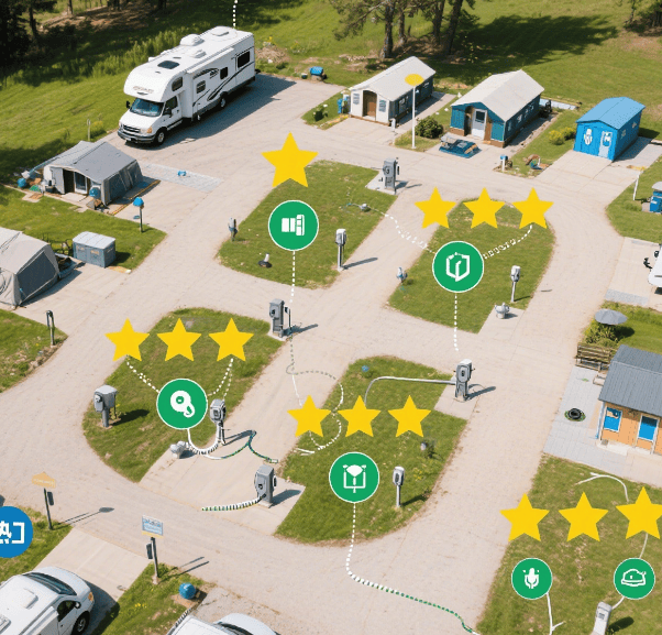 房车营地怎么选?水电桩与排污点配置,10 热门营地测评