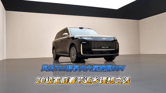 风云T11智享大六座SUV春节返乡优势突出