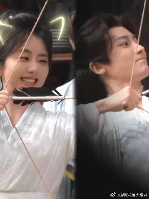 万妖谷的体育课时间肖瑶同学向君上发起参赛邀请！