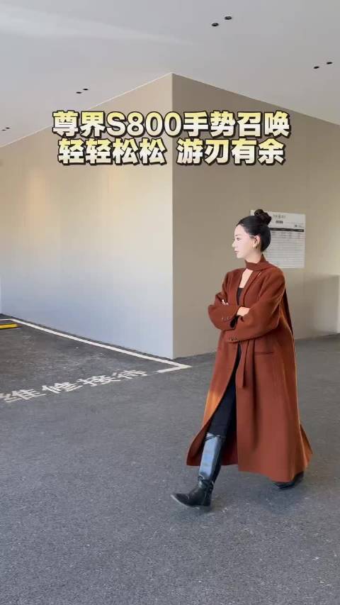 尊界S800手势控车，轻轻松松