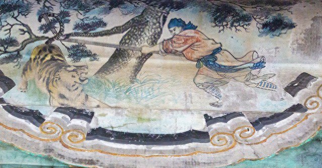 水浒传打老虎是真的老虎吗