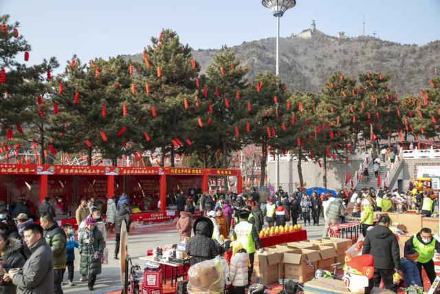 冶仙塔庙会资料图。密云区文旅局供图