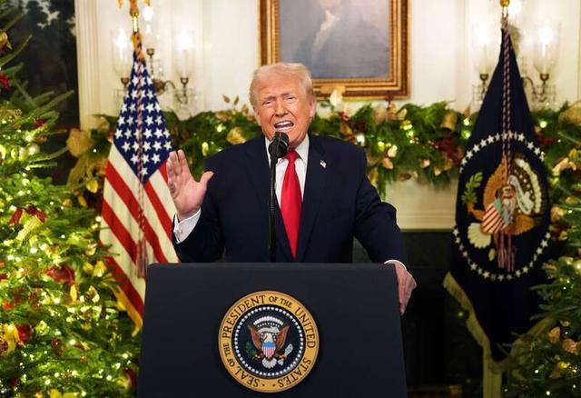 资料图：美国总统唐纳德·特朗普。视觉中国供图