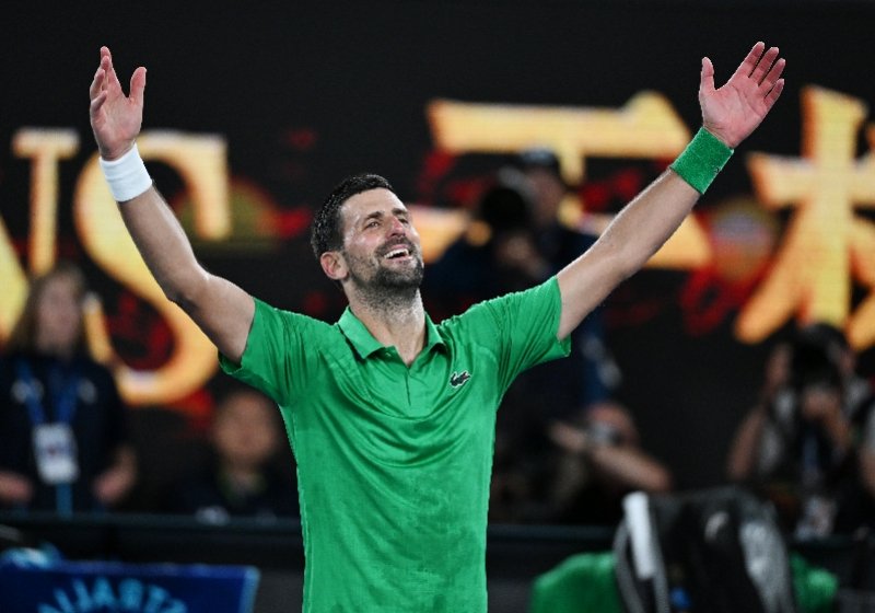 德约力克辛纳第11次晋级澳网男单决赛，将与阿尔卡拉斯争冠