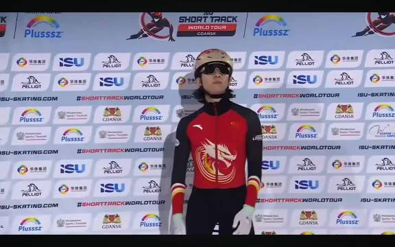 短道速滑世巡赛林孝埈男子1000米决赛获第四