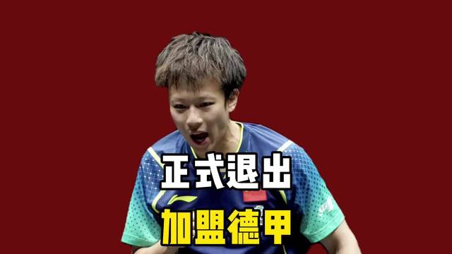 林高远告别乒坛转战德甲，转会细节待公布