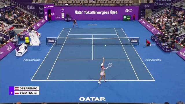 奥斯塔彭科中东赛季表现亮眼，去年横扫斯瓦泰克